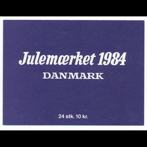 1984, Danmark, Julemrkehfte, "Juleblomster",