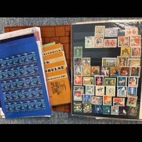 Samling usorterede juleark, 5149,