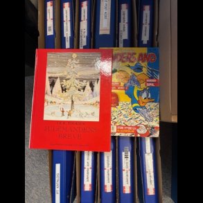 ALT hvad hjertet kan begre af julemrke merchandise, Tolkien bog, Anders And blad mm, 5088,