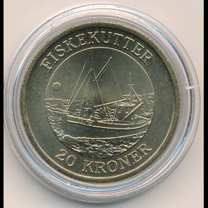 TILBUD, 2012, 5 stk Fiskekutter, i kapsel,