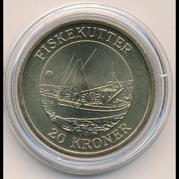TILBUD, 2012, 5 stk Fiskekutter, i kapsel,