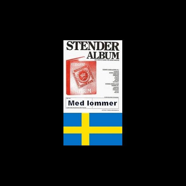 2025 Sverige Stender, tillg, superb, med lommer,