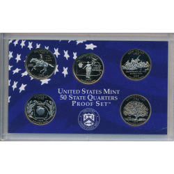 1999, USA, quarter mintst, cuni, inklusiv samlerst, proof