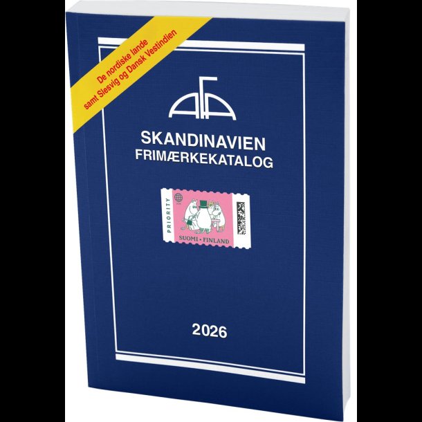 2026, AFA, Skandinavien frim�rkekatalog,