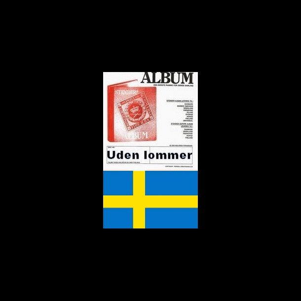 2026 Sverige Stender, till�g, normal, uden lommer, 