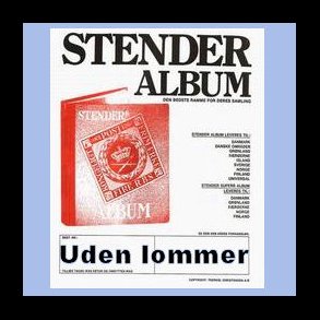 Dansk Vestindien, blads�t uden lommer,