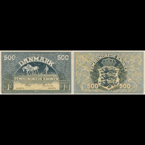 500 kroner seddel - PLOVMAND.