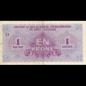     1 rigsbank daler / 1 krone seddel