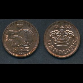 50 øre 1986 - 2016.