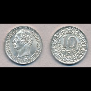 10 øre 1874 - 1919, sølv