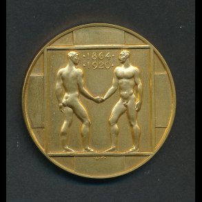 Medaljer udført i bronze og andet