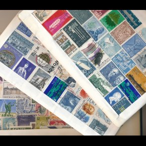 Frimærke lande pakker